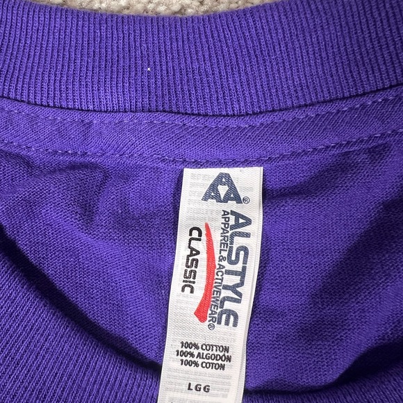 Alstyle Mens Size L Blue Orlando City SC T Shirt  Apparel & Activewear NWOT - Picture 5 of 6